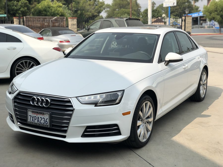 Audi A4 serviced at Studio Autoworks & Collision Center