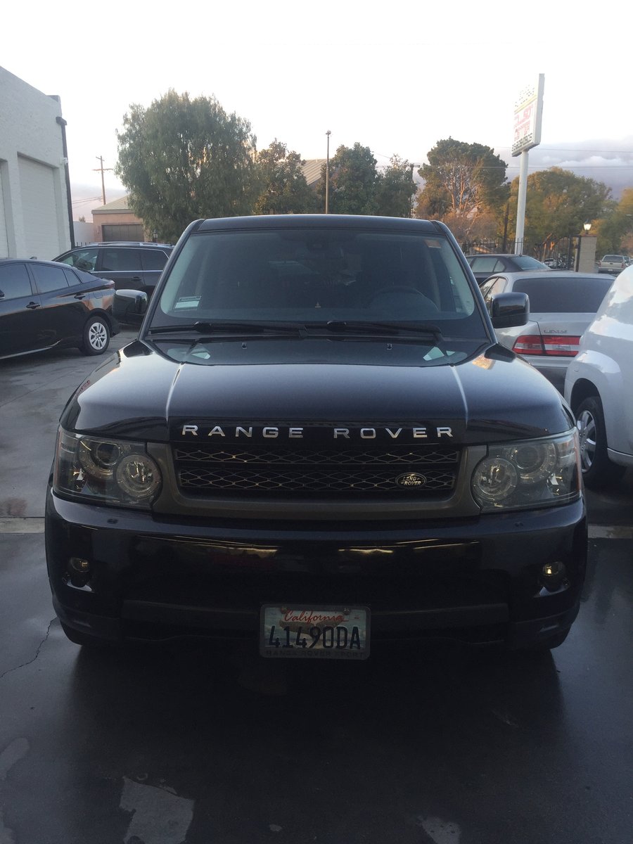 Range Rover Sport serviced at Studio Autoworks & Collision Center